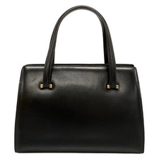 Auth HERMES - Black Box Calf
