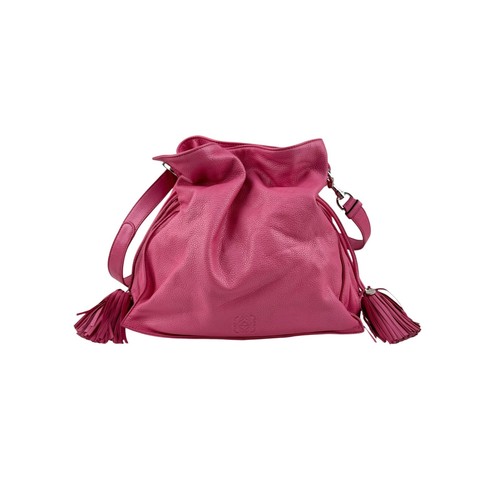Loewe pink leather flamenco - loewe,