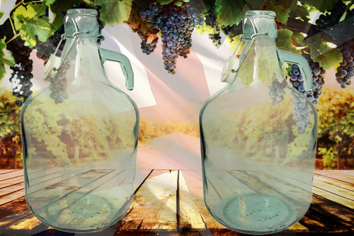 Set glass demijohn - of, 5l