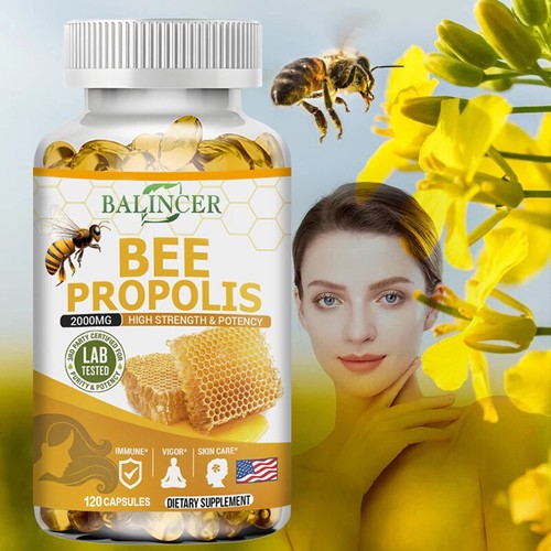 Organic bee propolis - organic, 2000mg