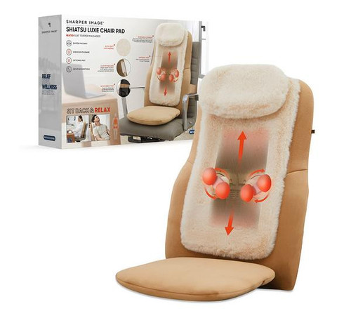 Sharper image shiatsu - image, back