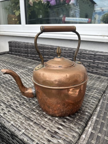 Vintage french copper brass - copper, &