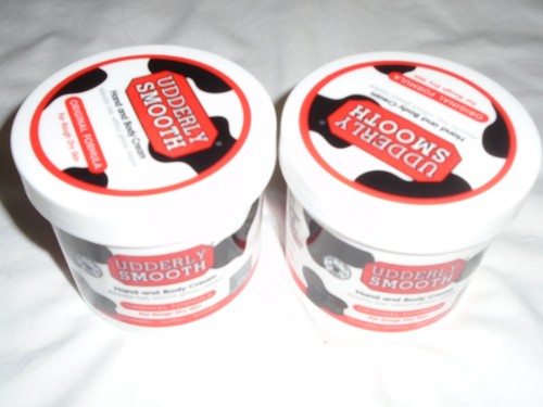 Set udderly smooth - of, hand