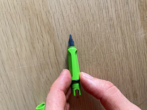 Lamy safari green grip nib - safari, grip/nib