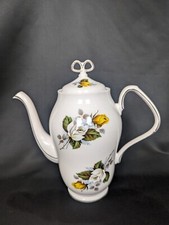 Royal Windsor Floral Medium Size Coffee Pot Bone China England VGC.