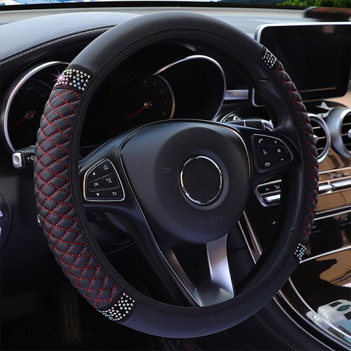 Leather diamond car - leather,