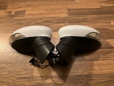 Ford Fiesta 2013-2017 Door Wing Mirrors Power Fold White New Pair L/H R/H