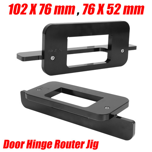 Aluminium door hinge router - hinge,