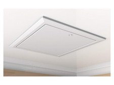TIMLOC Plastic Hinged Drop Down Loft Access Door - 562x665mm - Lockable Options