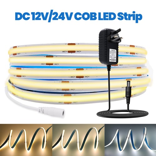 Led strip lights 12v cob - lights, high