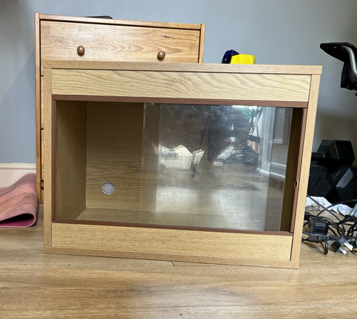 Wooden reptile vivarium - wooden,