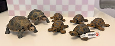 Schleich set of 7 Tortoise