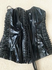 BNWT PVC Ann summers corset Size 12