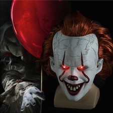 Halloween Scary LED Mask Full