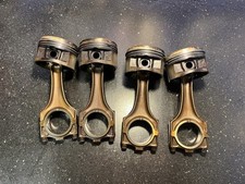 4x BMW E36 318is 318ti 1.8L M42 M42B18 ENGINE PISTONS & Rods