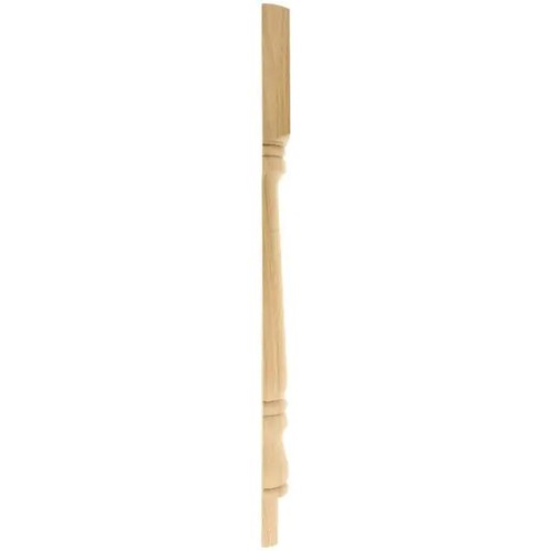 Oak plain newel post - plain,