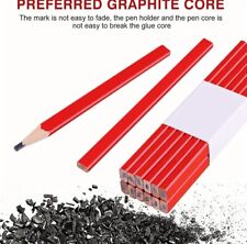 Carpenters Pencils Builders Woodwork Joiners Soft Lead Wood Marking Pencil