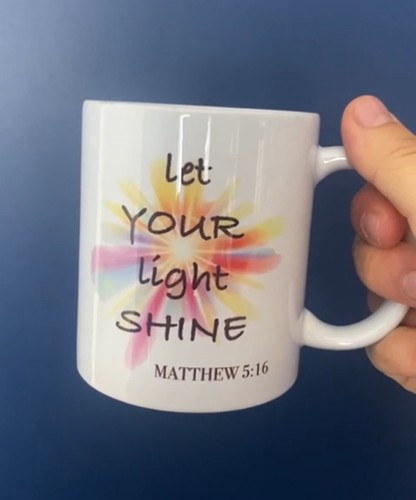 Let your light shine - your,