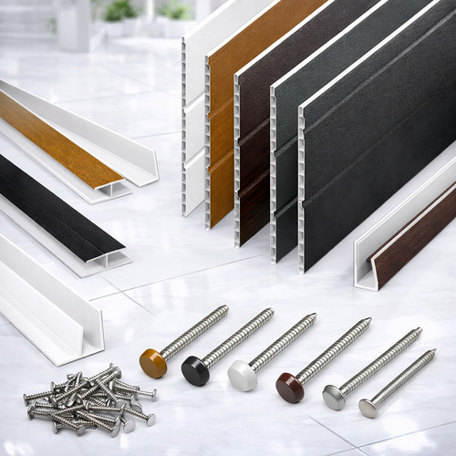 Hollow soffit board cladding - hollow,