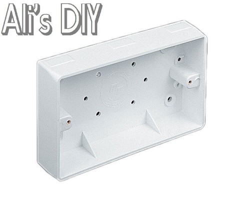 Back box 32mm surface mount - back,