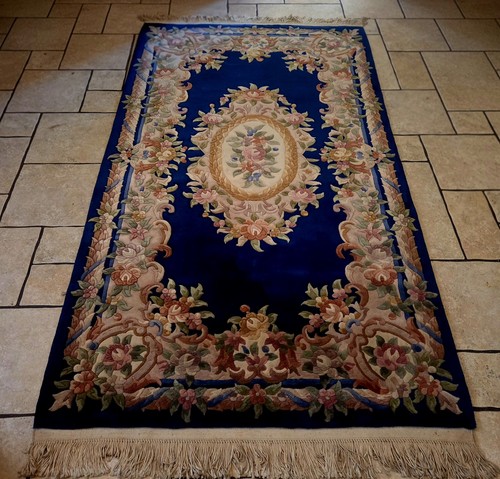Vintage chinese aubusson wool - vintage,