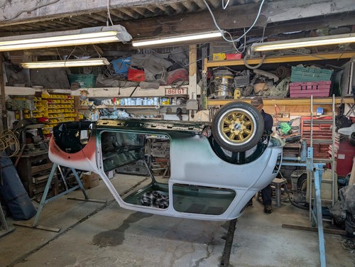 Classic mini rollover - jig, spit