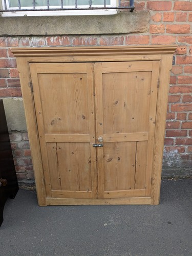 Pine cupboard vintage antique - pine,