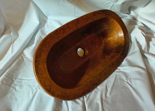 Handmade moroccan copper dark