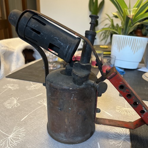 Vintage blow torch paraffin - blow,
