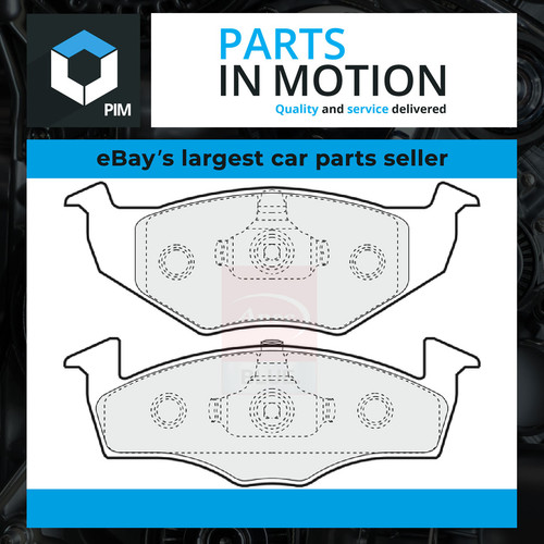 Brake pads set - fits, ibiza