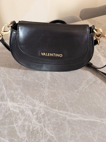 Valentino black leather - black,