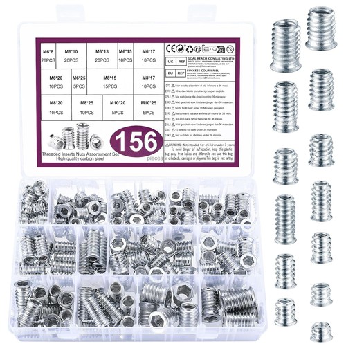 156pc m10 threaded - 156pc,