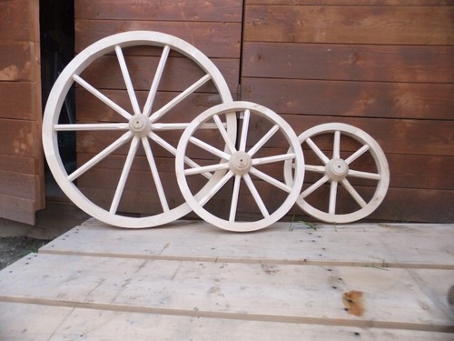 Wooden cart wagon wheel - wooden,