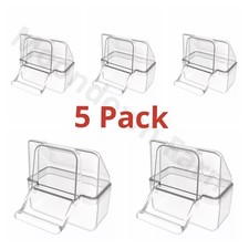 5 x External Bird Cage Feeder