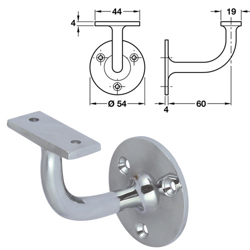 Hafele handrail bracket - handrail,
