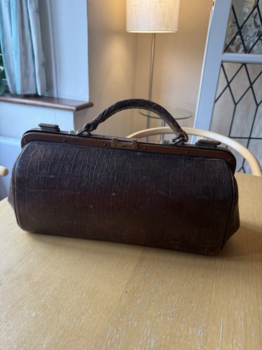 Antique gladstone style brown - antique,