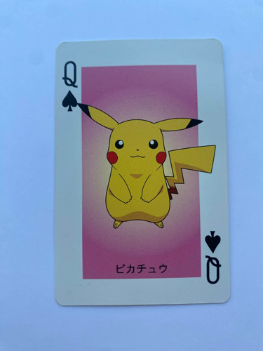 Pikachu queen spades - queen,