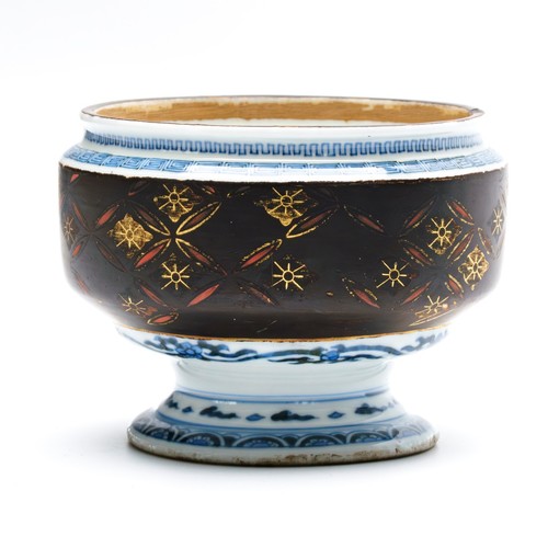 Japanese porcelain stem - porcelain,