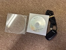 Genuine Microsoft Xbox 360 Wireless Gaming USB Receiver Adapter - TESTED With CD