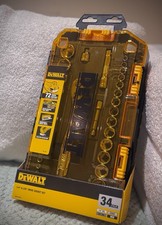 DeWalt 34-Piece Socket Set