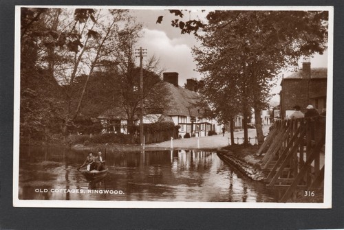 Postcard ringwood burley - postcard,