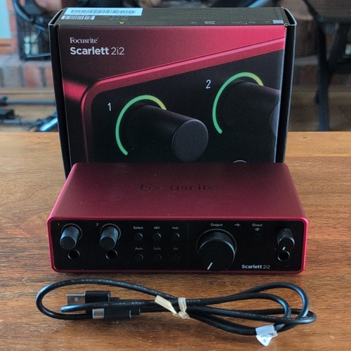 Focusrite scarlett 2i2 - focusrite, usb