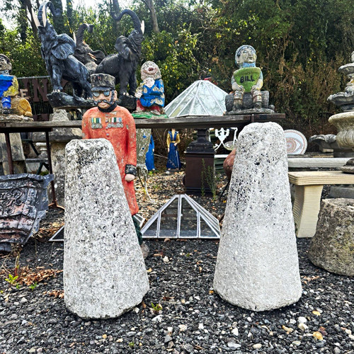 Reclaimed granite bollards - reclaimed,