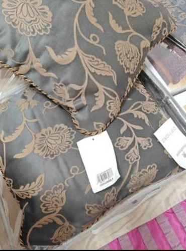 Dark brown bedding - brown, with
