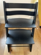 Stokke Tripp Trapp High Chair Graphite Excellent Condition