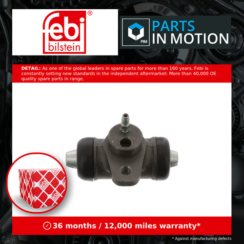 Wheel cylinder rear 02218 febi - wheel,