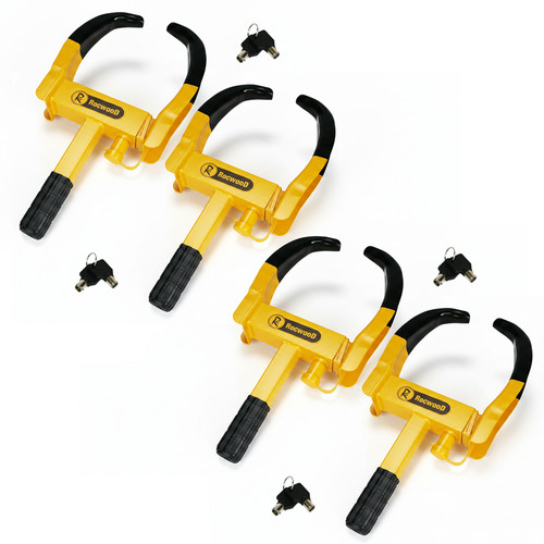 Caravan wheel clamp lock - 4,