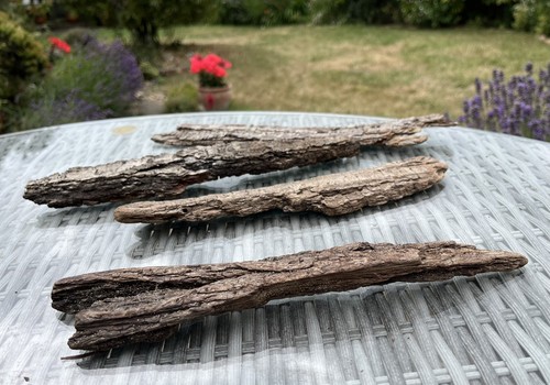 Driftwood bark piece large - 4,