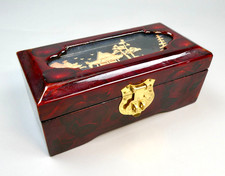 Vintage Red Lacquered