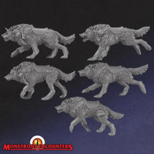 28/32mm Goblin Wolf Rider